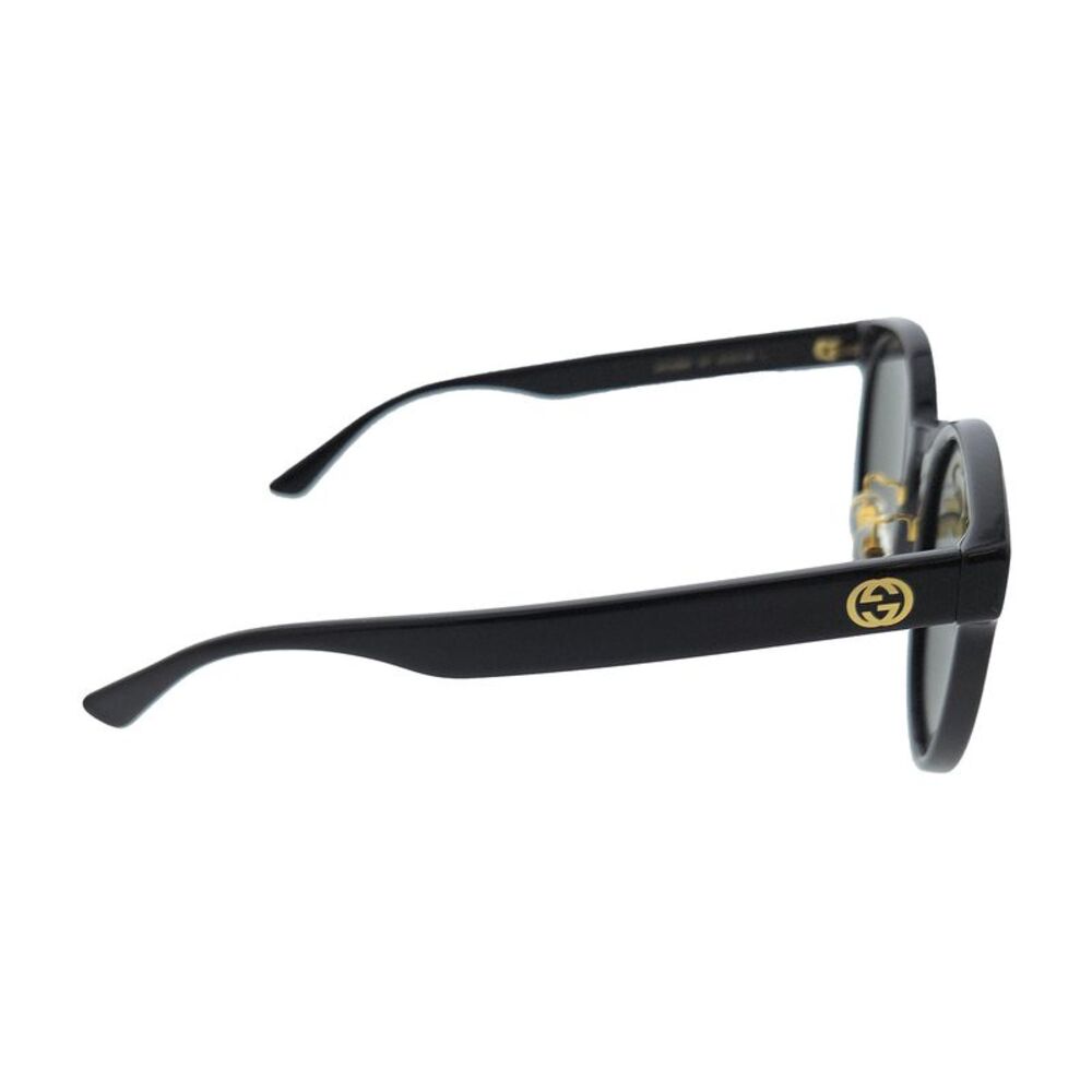 Gucci GG1339SK-001 Black Smoke Round Sunglasses - Picture 3 of 5